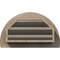 Ekena Millwork Half Round Gable Vent Unfinished, Functional, Pine Gable Vent w/1" x 4" Flat Trim Frame, 14"W x 07"H GVWHR14X0701SFUPI - alternate 3